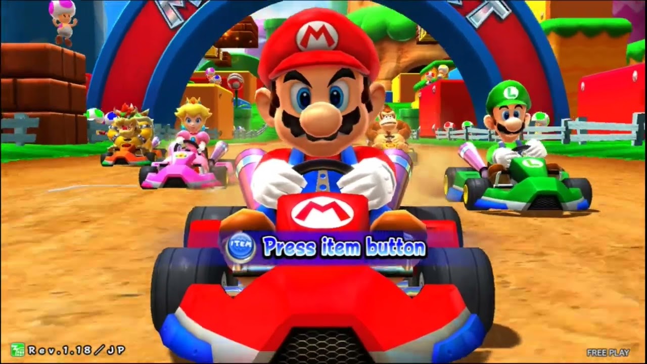 Mario Kart : Arcade Gp Dx 1.18 (English Mod) - (Teknoparrot)