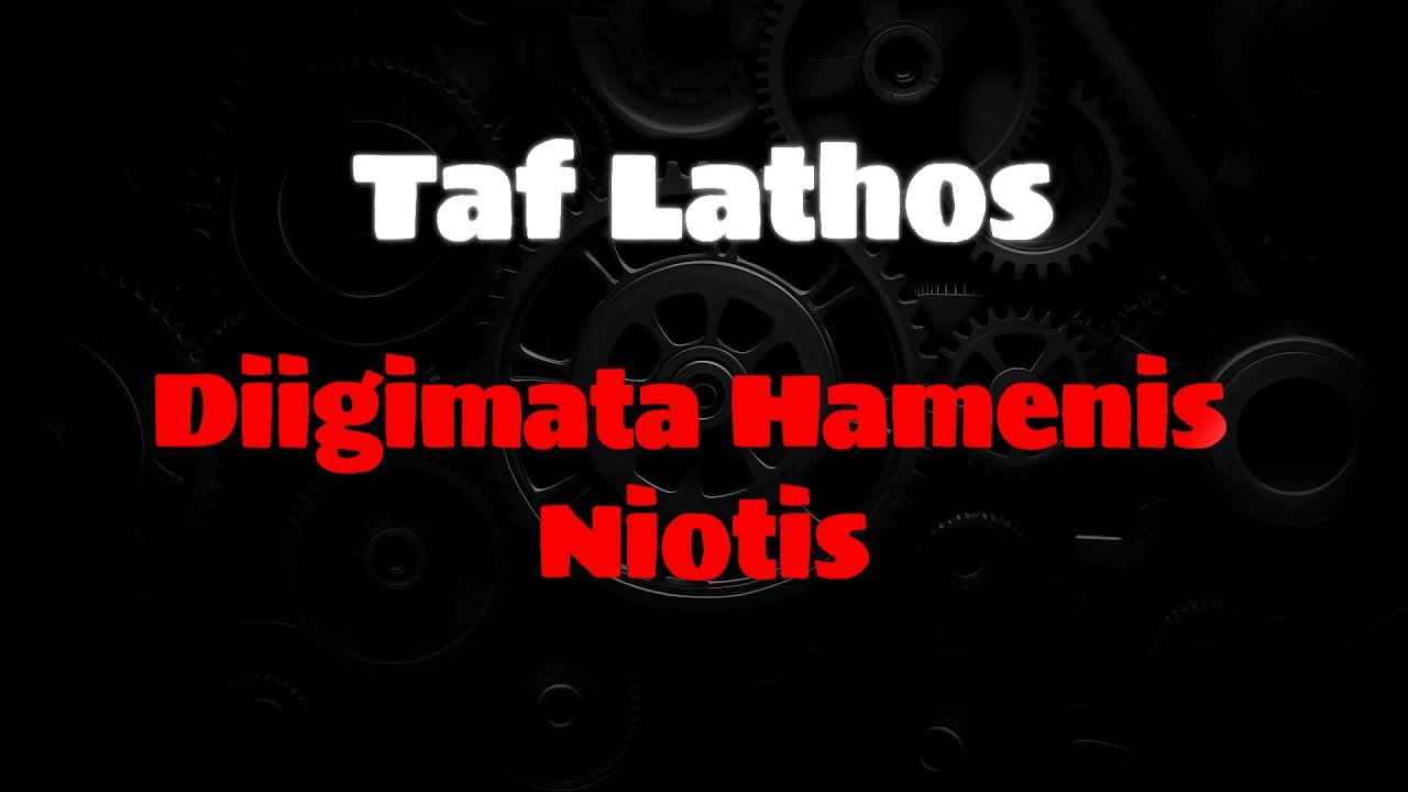 Ταφ Λάθος - Διηγήματα χαμένης νιότης (GREEK LYRICS + ENGLISH TRANSLATION) #taflathos