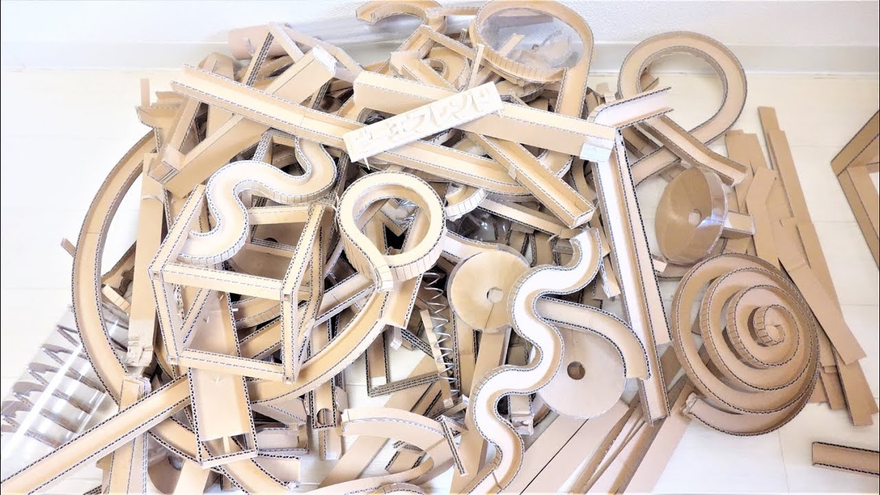 Marble Run Machine 37 Spin-Off  Making Video ビー玉コースター37/ スピンオフ メーキング動画