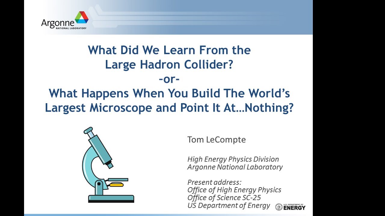 What Happens When You Point the World's Largest Microscope at Nothing?