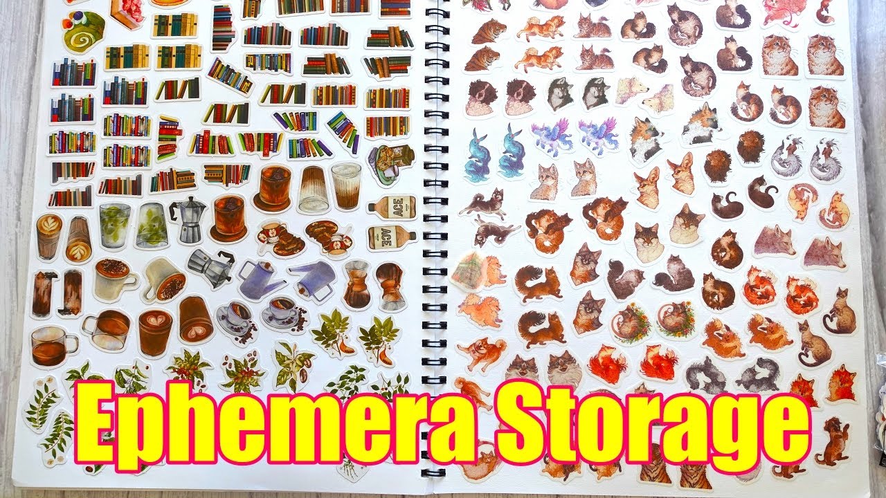 Amazing Idea For Storing Ephemera To Save You Time!