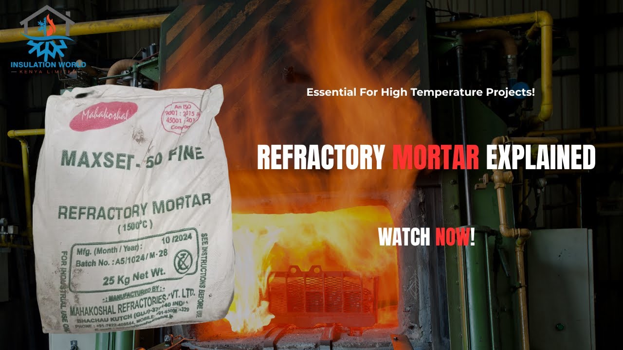 What is Refractory Mortar Cement? | Heat-Resistant & Durable Explained