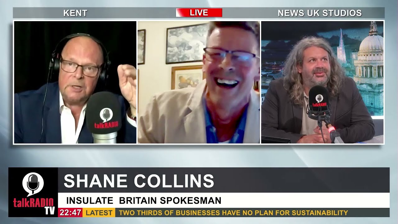 TalkRadio | Cllr Shane Collins talks with James Whale & Ash Gould | 20 Sept 2021 |  Insulate Britain