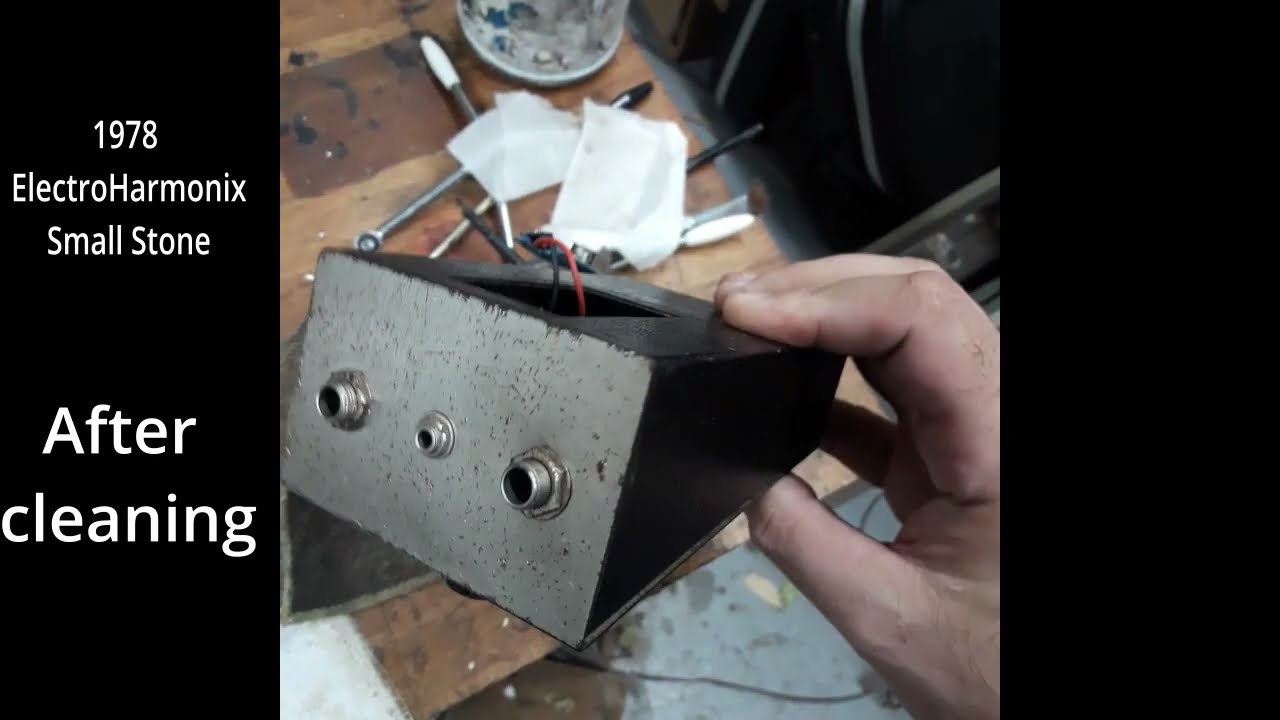 ElectroHarmonix Small Stone guitar phaser effect pedal servicing