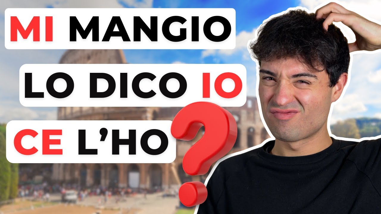 Parla ORA in modo più naturale con i PRONOMI in Italiano