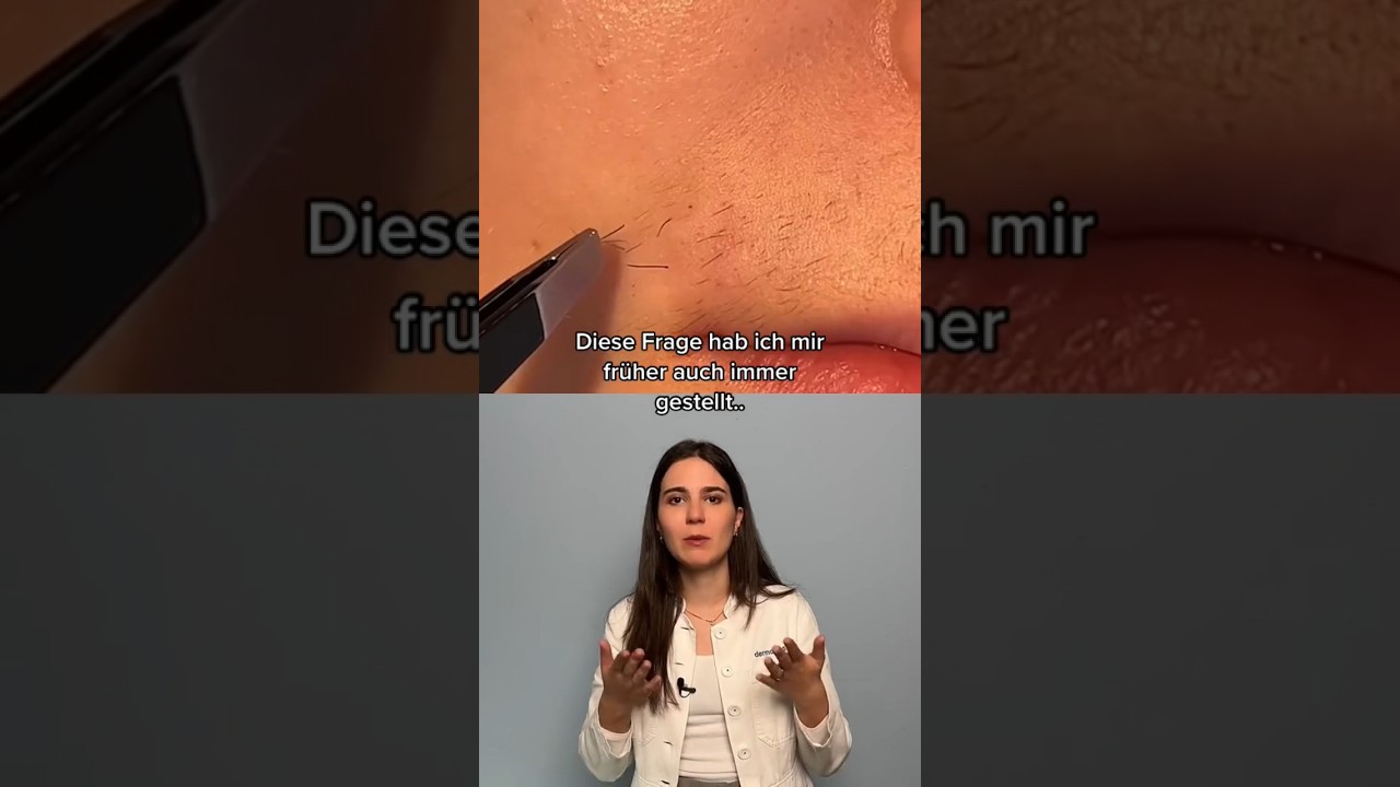 Wachsen Haare nach? 😨 #tipps #haarwachstum #hautpflege #dermaplaning