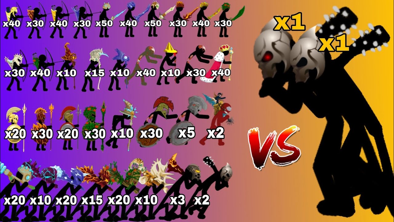 All Stick Figures Vs Insane Super Final Boss And Final Boss - Insane Part 1 - Stick War Legacy
