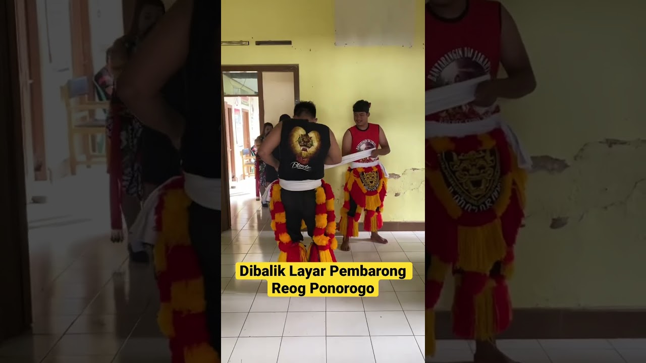 Sebelum Main‼️Pembarong Lagi Padang Aksesoris‼️Wisata Telaga Ngebel #reogponorogo #shortvideo