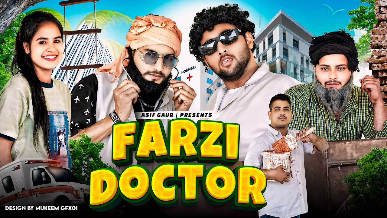 farzi doctor 😂 | Aasif Gaur Comedy | Asif Gour 420 | Asif Gour ki comedy | Team 420 comedy