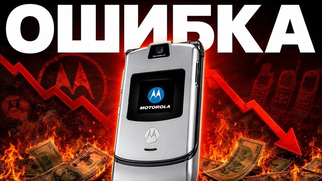 Взлет, падение и возрождение Motorola: Почему рухнула и что сейчас с легендарной компанией?