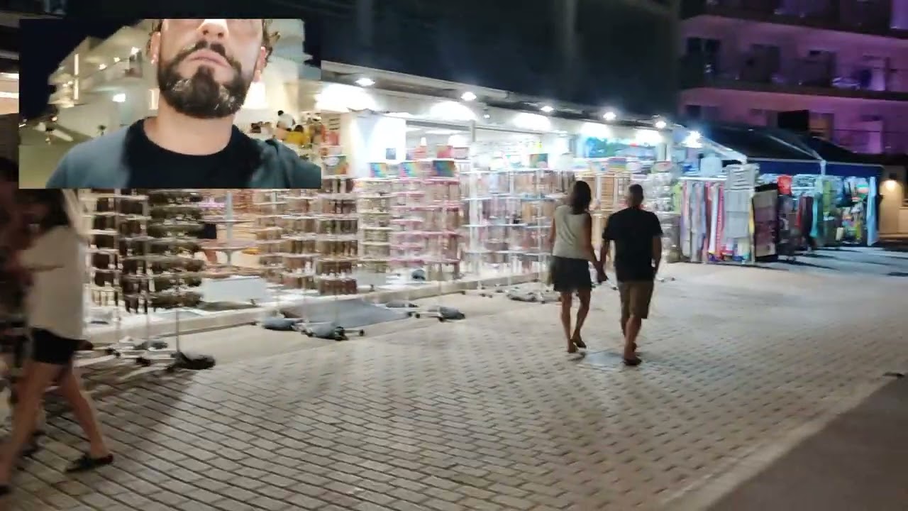 Night time walk at Cala Bona (Cala Millor)
