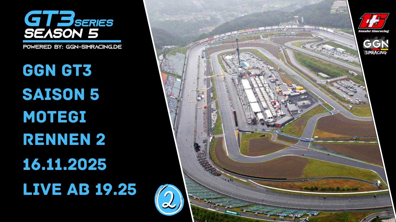 GGN GT3 Saison 5 | Rennen 2 Motegi | Raceroom Racing Experience