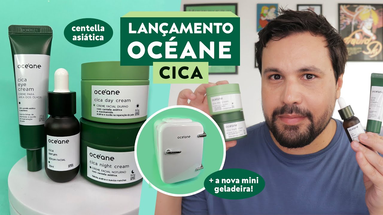 OCEANE CICA Lançamento com Centella Asiática