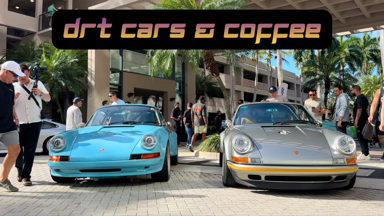 Das Renn Treffen Porsche CARS AND COFFEE Miami