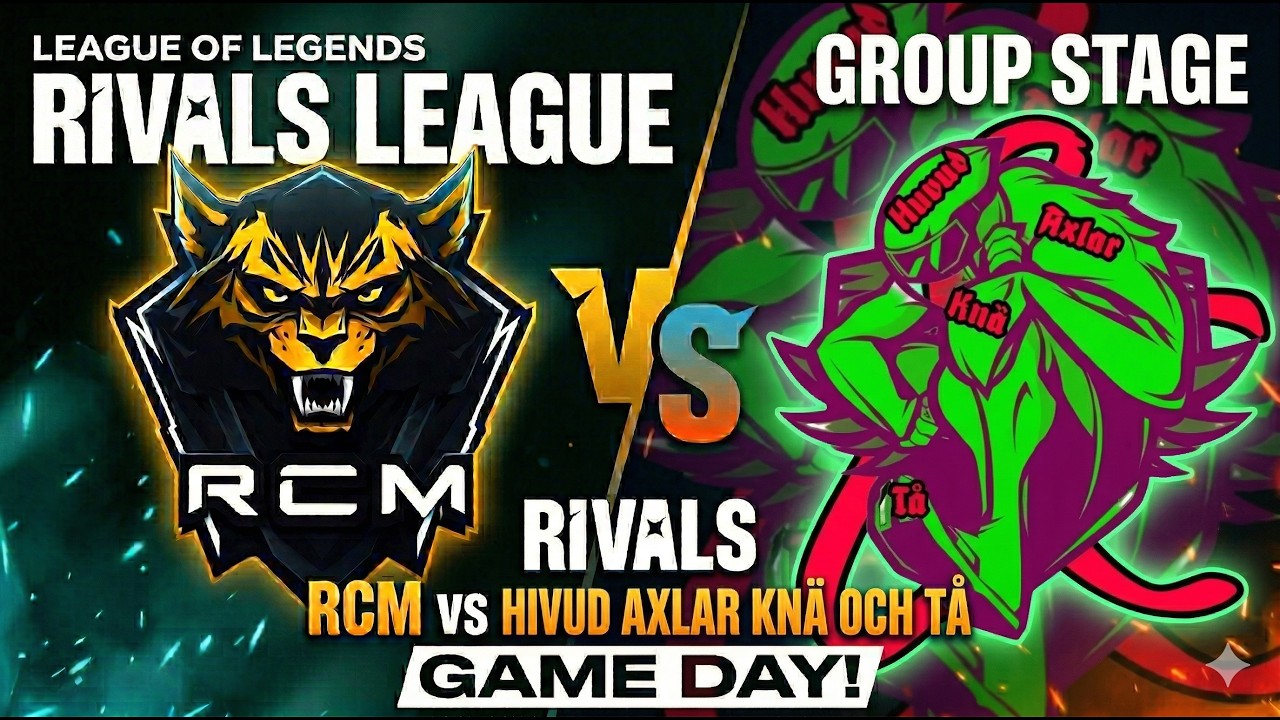 RCM vs Huvud Axlar Knä Och Tå - RIVALS LEAGUE