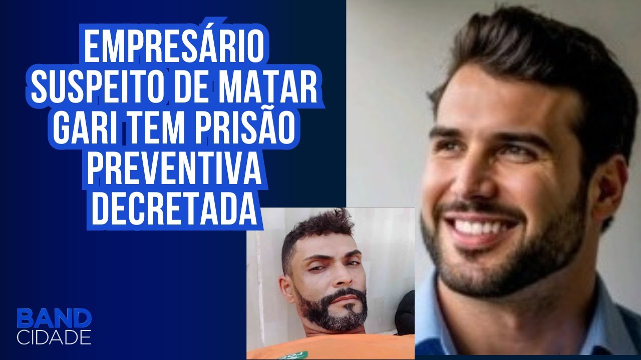 Empresário suspeito de matar gari tem prisão preventiva decretada e imagens do momento da morte