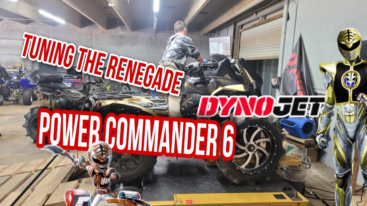 Power Commander 6 Dyno for a Canam Renegade
