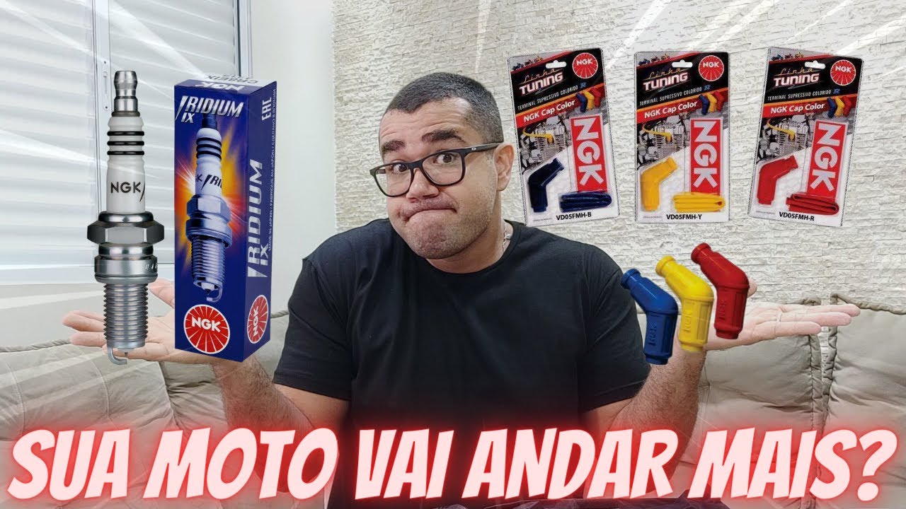 CACHIMBO VELA SUPRESSIVO E VELA NGK IRIDIUM FAZ SUA MOTO ANDAR MAIS MESMO?