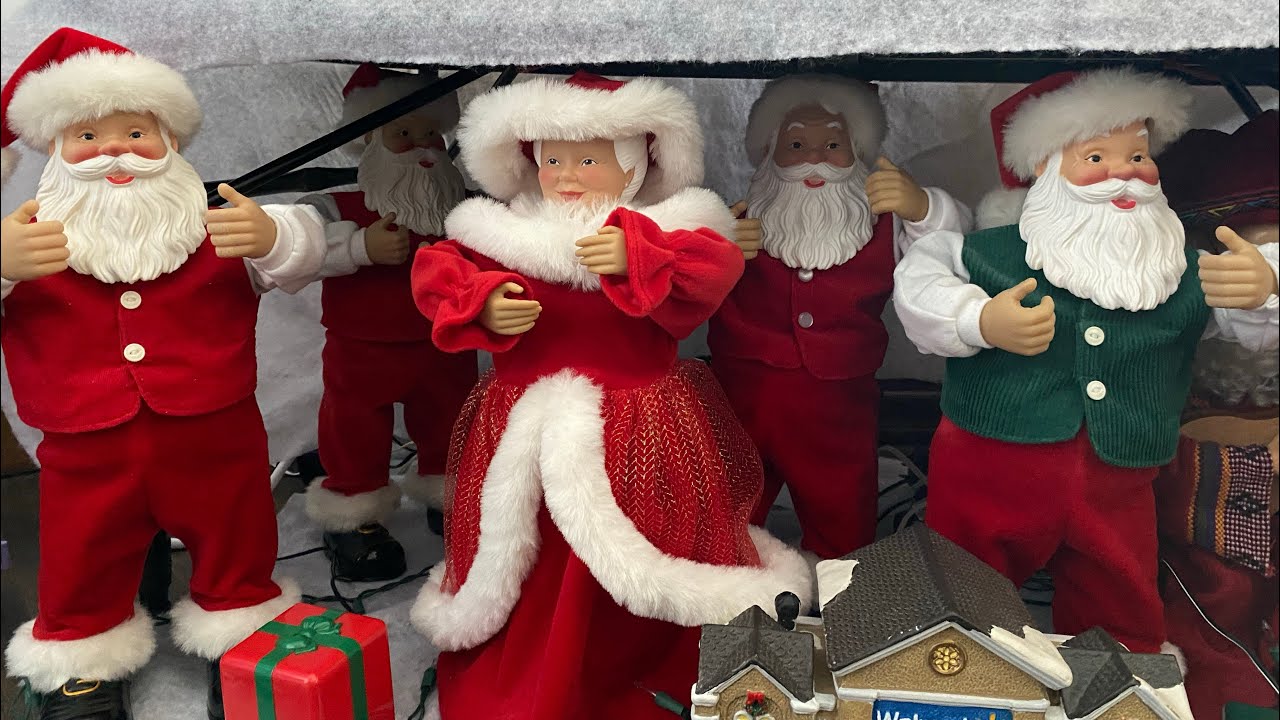 Smart Industrial Group Dancing Santa’s both my Christmas Time & Up On The Housetop
