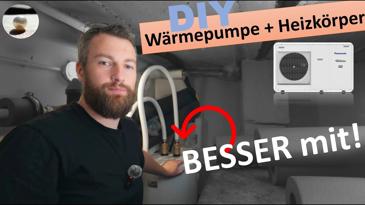 DIY-Wärmepumpe mit Heizkörpern | Das würde ich nächstes Mal anders machen!