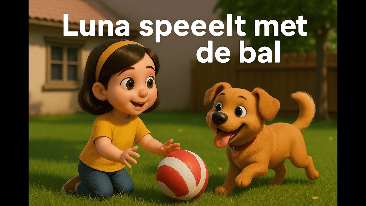 Dutch Story for Beginners:  Luna en de Hond (A0 Level) | Learn Dutch with FluentNL