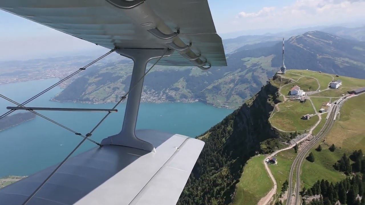 Rundflug mit der Antonov AN 2 ab dem Flugplatz Buttwil