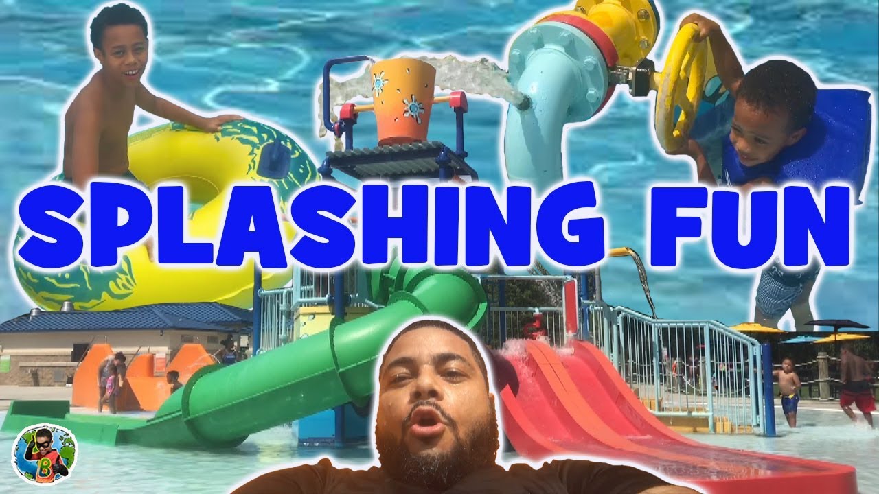 SPLASHING FUN (SLIP AND SLIDE) WATER SLIDES