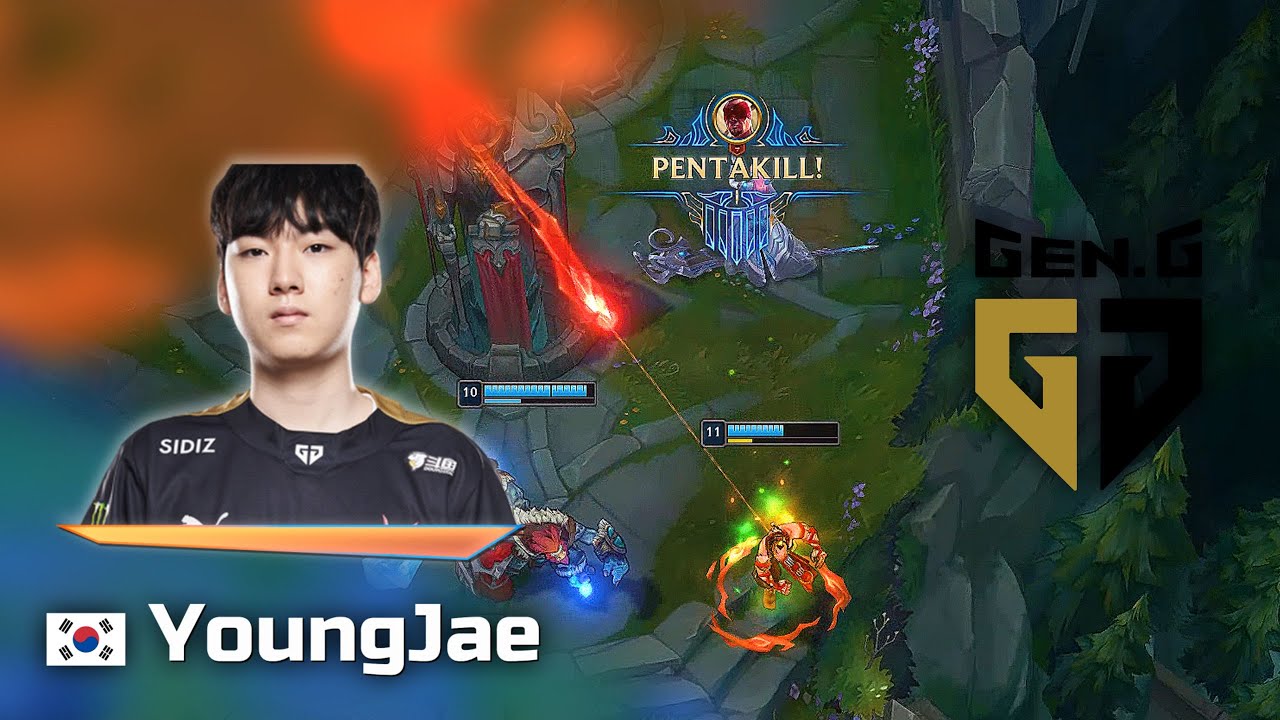 YoungJae размотал вражескую команду играя LeeSin