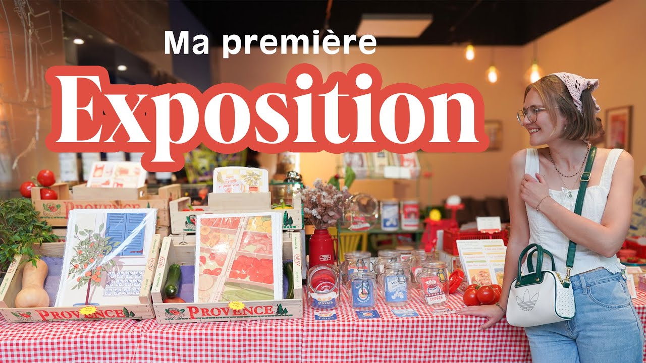 2 semaines pour pr&eacute;parer mon expo ! (studio vlog n&deg;3)