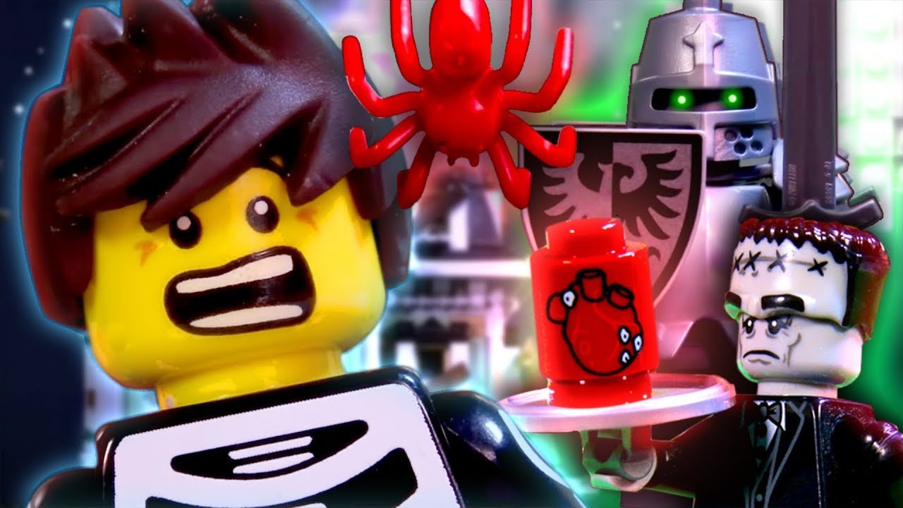LEGO Haunted House Fail STOP MOTION LEGO Billy's Haunted House Nightmare! | LEGO | Billy Bricks
