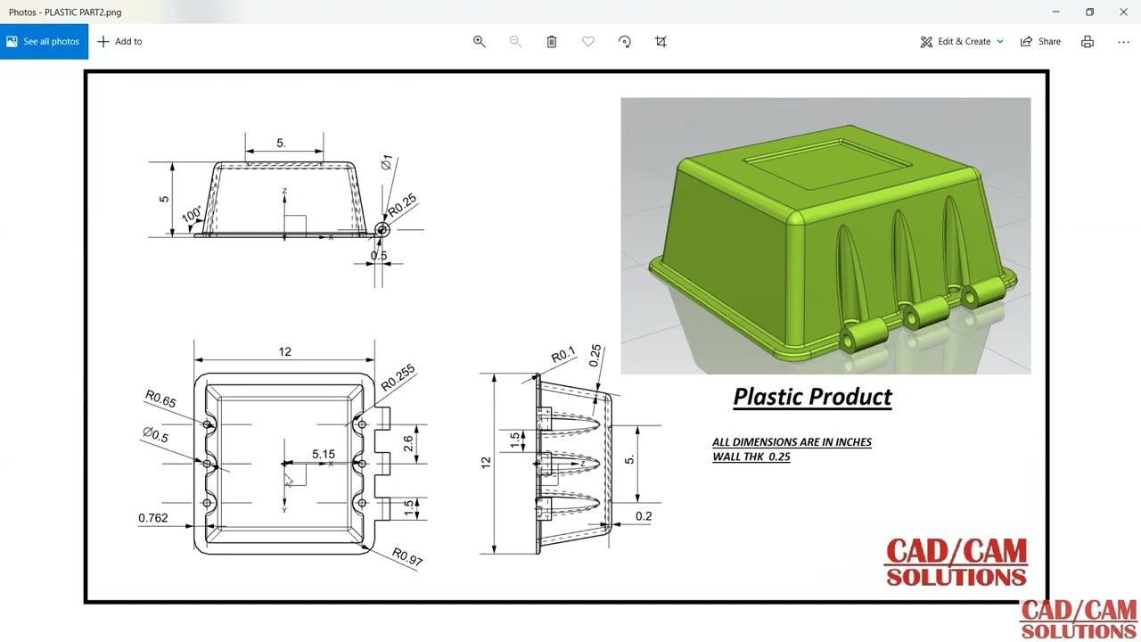 #NX CAD #Plastic Product Design