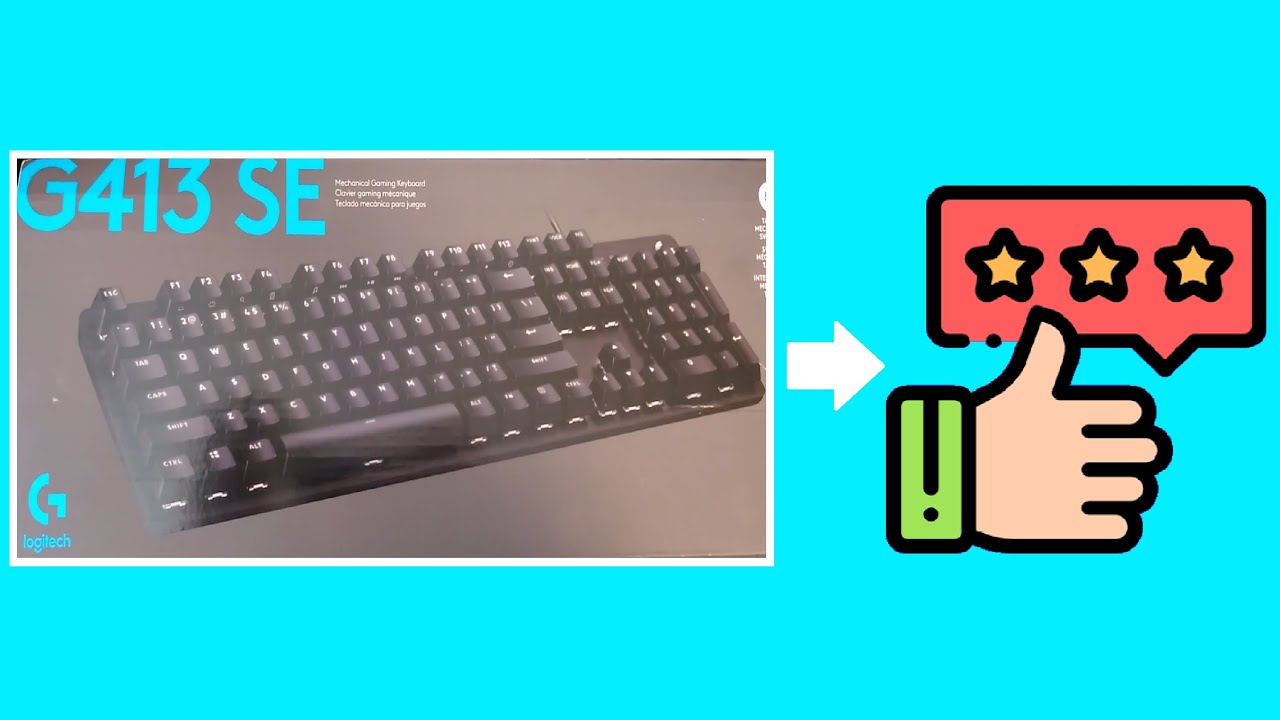 Logitech G413 SE Mechanical Gaming Keyboard Review!