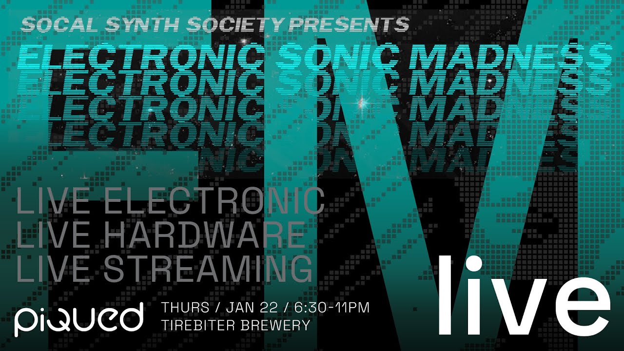 Electronic Sonic Madness 2026 / Piqued FM Live