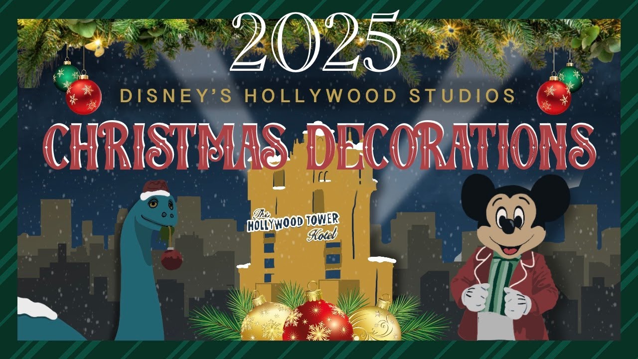 CHRISTMAS TIME AT HOLLYWOOD STUDIOS! | JefftheRegular