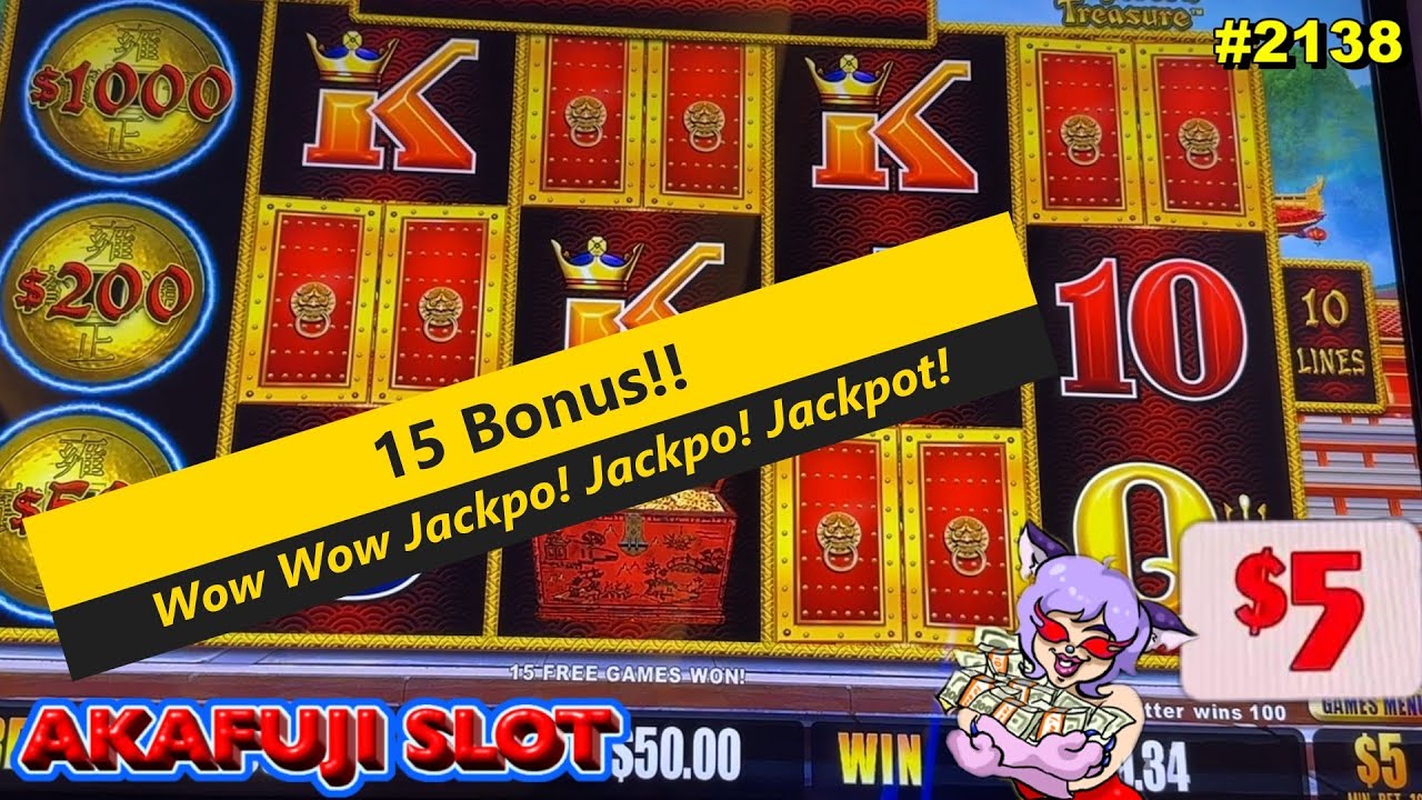 Dollar Storm Emperor's Treasure Slot Machine Bonus at Yaamava Casino