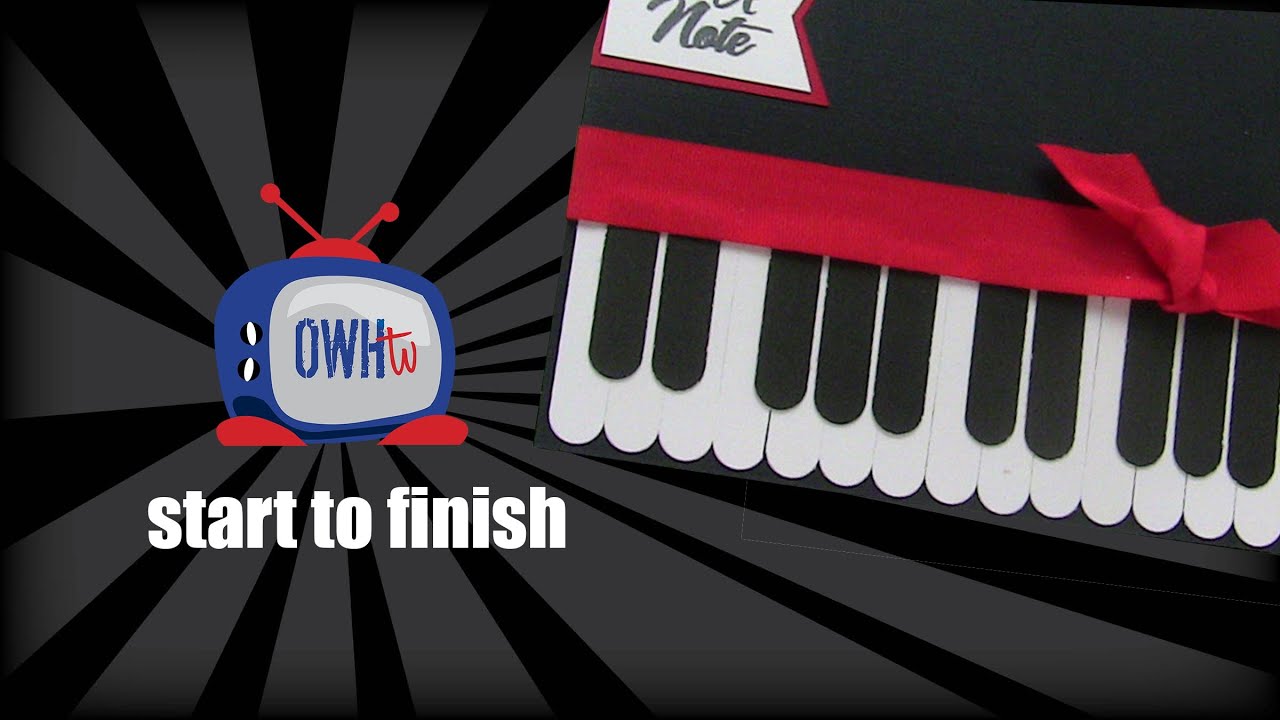 Make a piano card