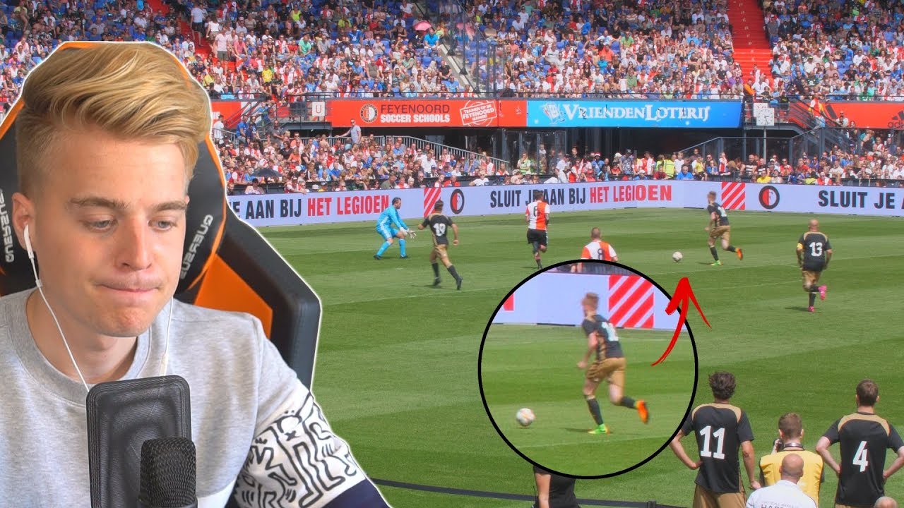 Ik speelde in een volle Kuip en kreeg deze kans..