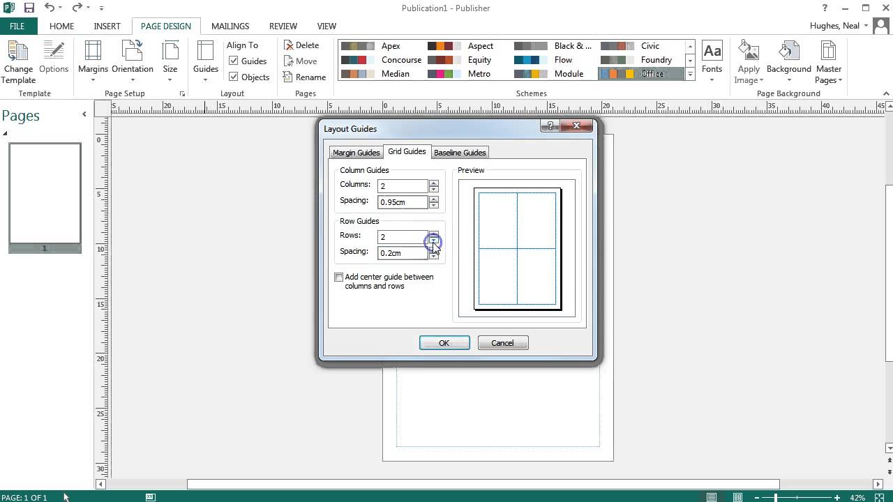 MS Publisher - Basic Article Setup