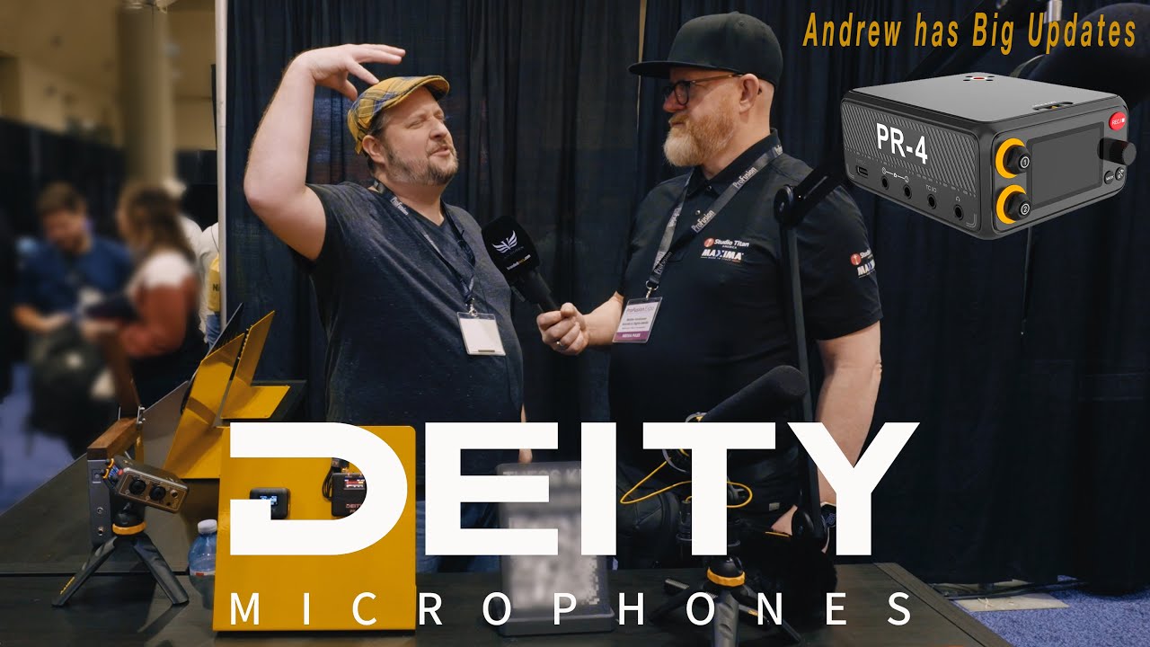 Полевой регистратор DEITY PR-4 получил новые обновления — эксклюзивно на ProFusion Expo 2025