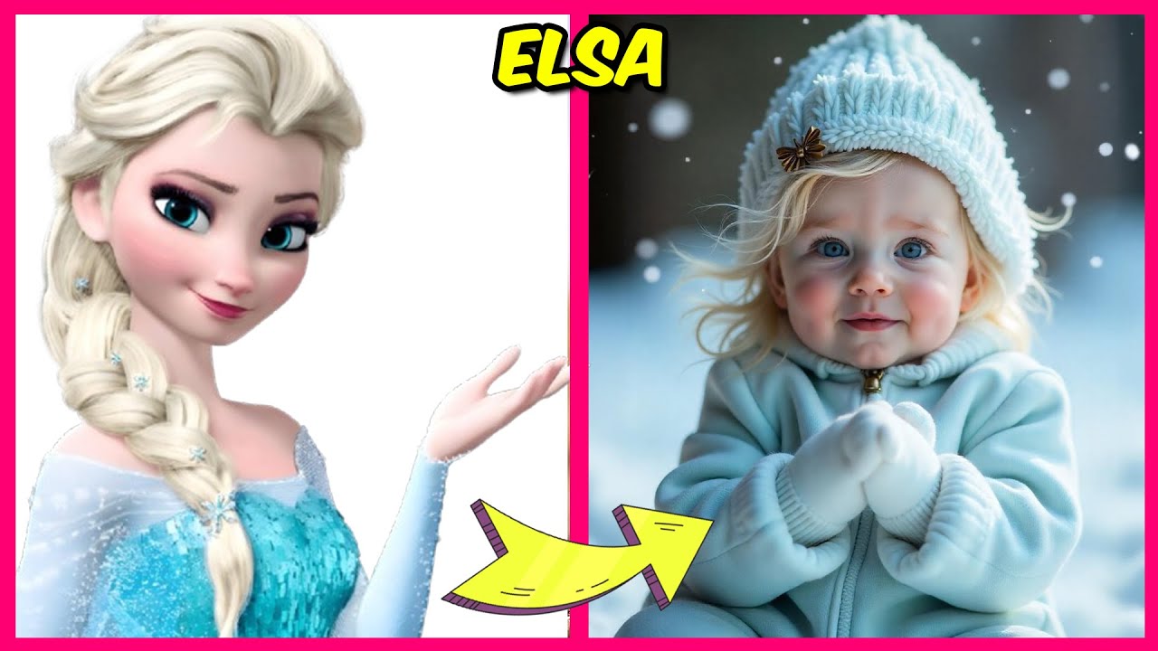 ☃️👼Frozen Movie Characters As Babies in Real Life + Voice Quiz + their Favorites! | Elsa, Anna, Olaf