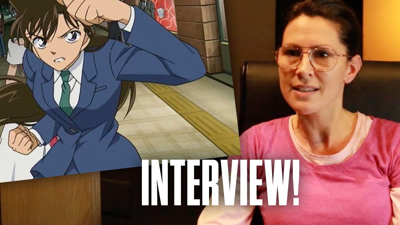 Im Synchronstudio mit Giuliana Jakobeit (u.a. Ran Mori) zu "Detektiv Conan 23"