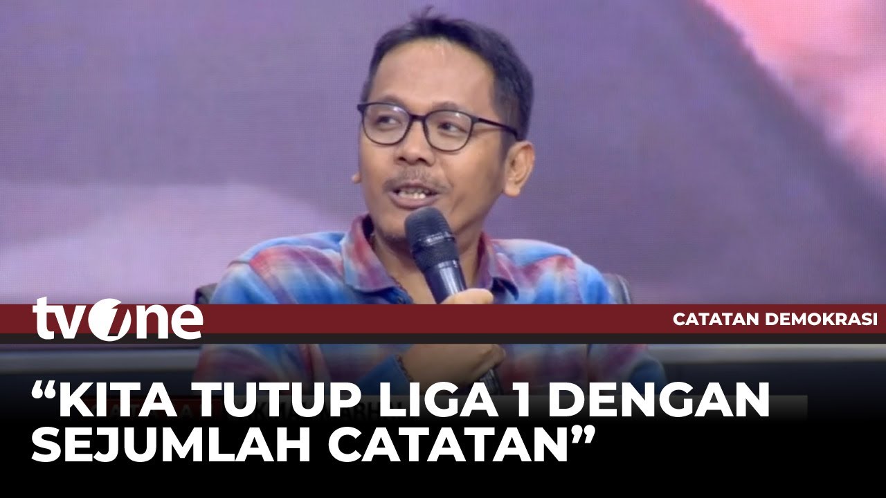 Akmal Marhali Sebut Pembenahan Sepak Bola Indonesia adalah Tugas PSSI | Catatan Demokrasi tvOne