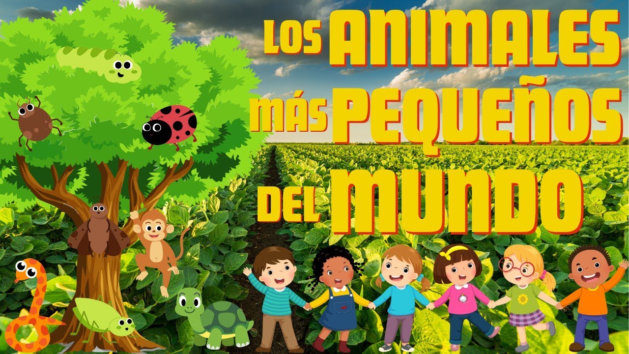 DESCUBRE A LOS ANIMALES MÁS PEQUEÑOS DEL MUNDO |APRENDE Y JUEGA