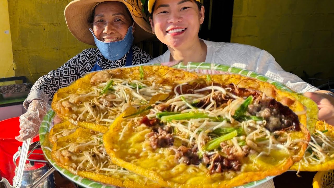 20 CÁI BÁNH XÈO TÔM NHẢY VÀ LẦN ĐẦU TIÊN NSM NĂN NỈ HẾT LỜI MÀ BÀ KHÔNG CHỊU BÁN