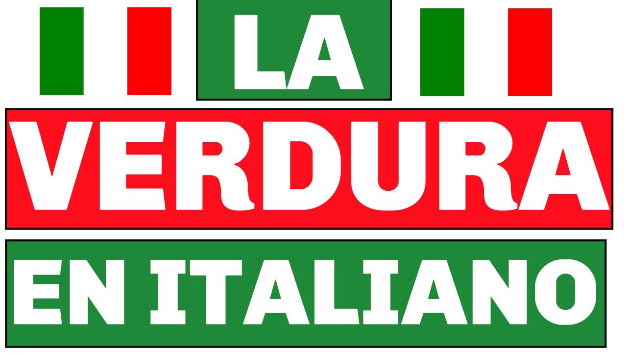 Los vegetales en italiano la verdura #aprendevocabulariosenitaliano