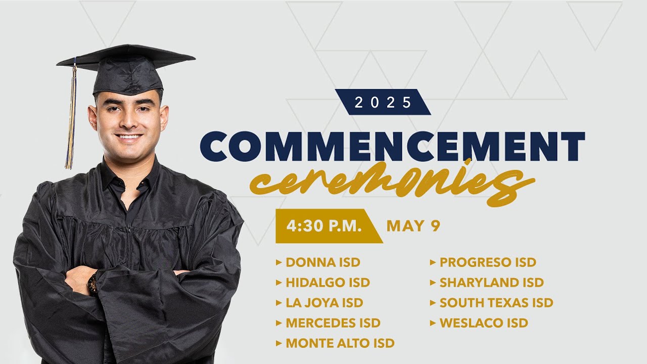 Spring Commencement Live Stream - May 9, 2025 - 4:30 p.m.
