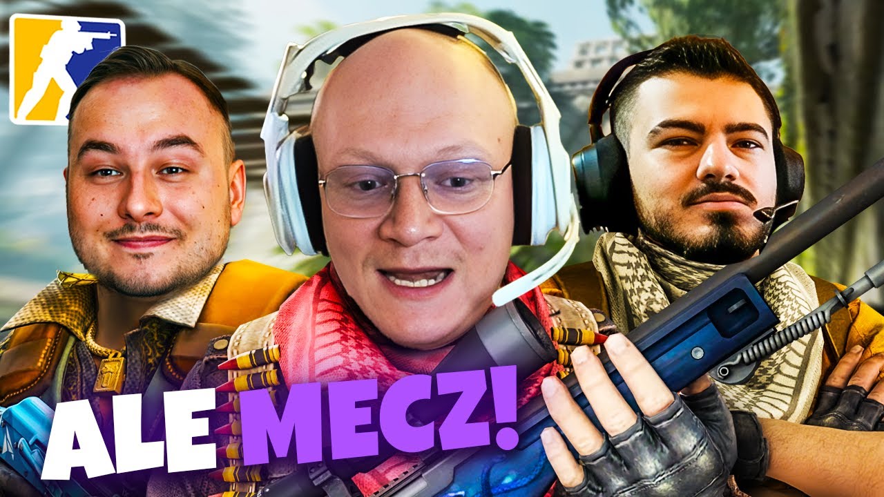 DZINOLD GRA ZACIĘTY MECZ Z EKIPĄ W CS2!