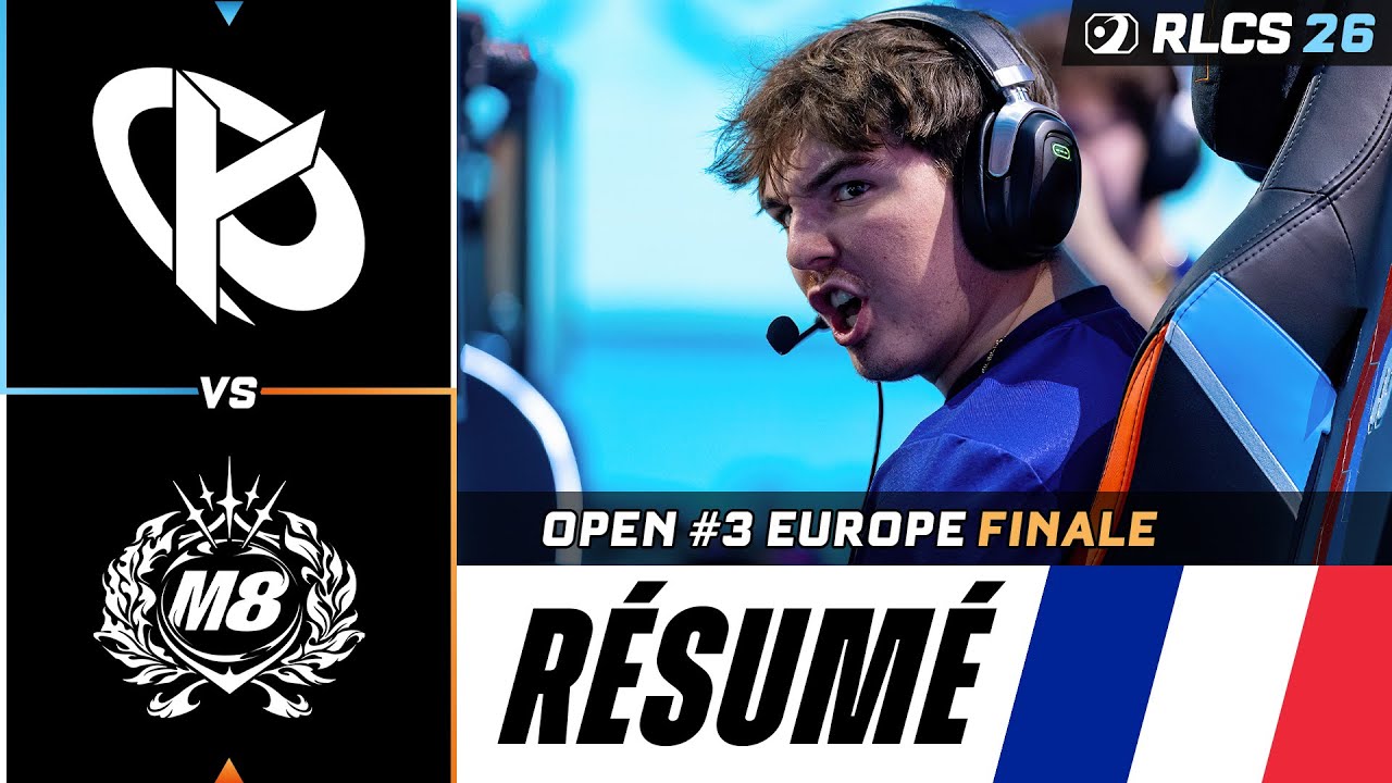 KCORP vs GENTLE MATES | RÉSUMÉ - FINALE - OPEN #3 EU RLCS 2026