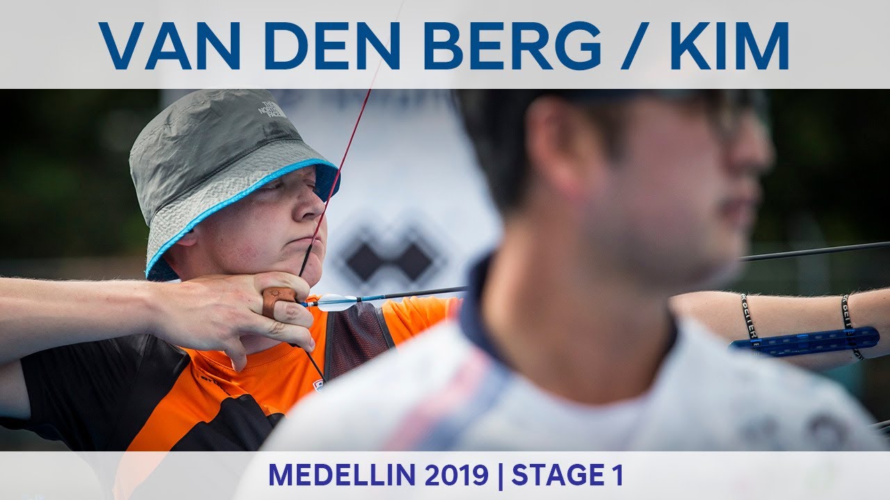 Sjef Van Den Berg v Kim Woojin – recurve men bronze | Medellin 2019 World Cup S1