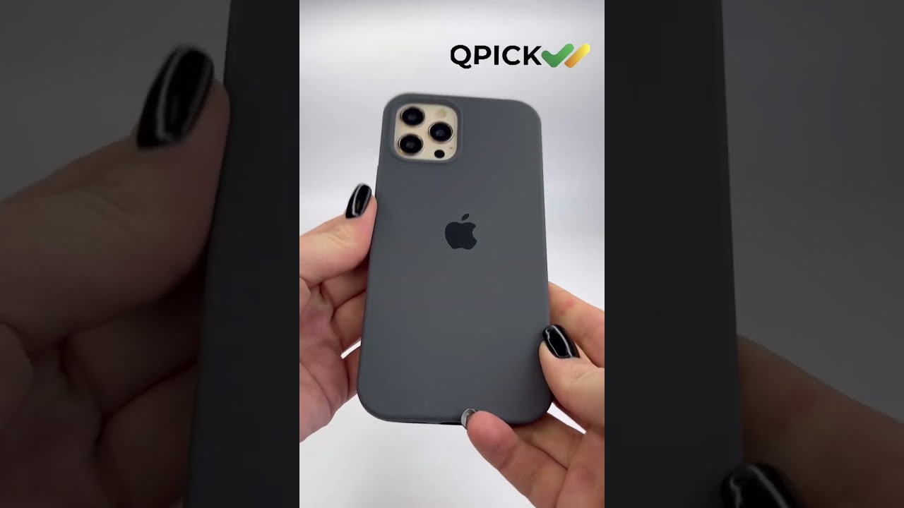 Чехол Silicone Case на iPhone 12 Pro серый